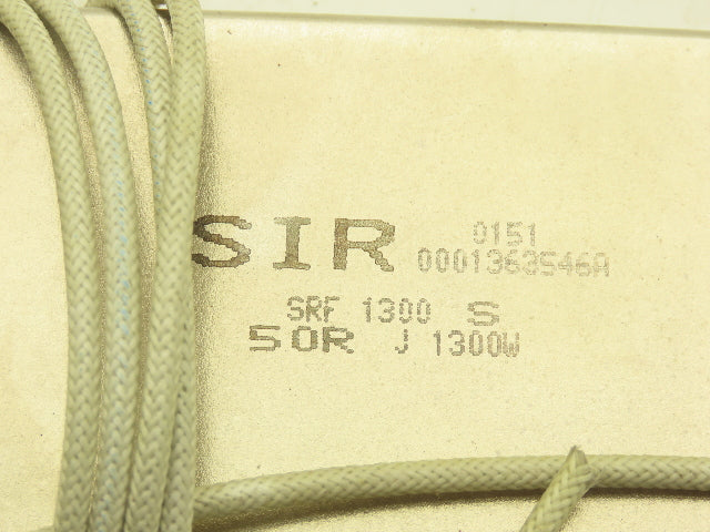 SIR SRF 1300 S Resistor 50R 1300W Galvanized Steel Housed Power Wirewound