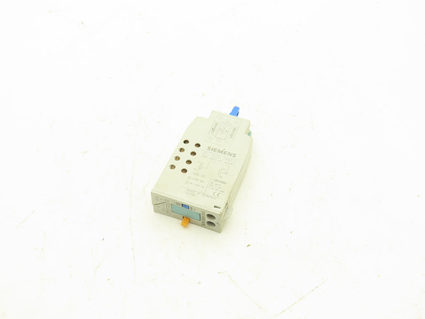 Siemens 3RT1926-3AB31 Mechanical Contactor Relay Latch 24VDC Release