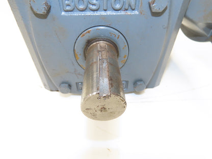 Boston Gear F72410B7H Worm Gearbox 10:1 Reducer 3Hp 175rpm 143/145TC Dual Shaft