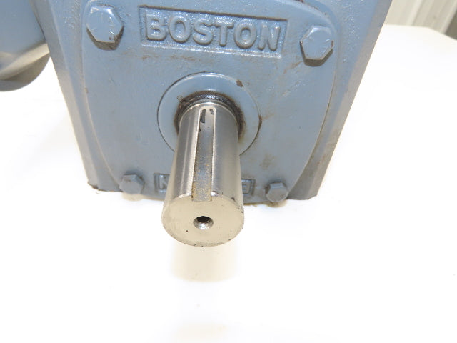 Boston Gear F72410B7H Worm Gearbox 10:1 Reducer 3Hp 175rpm 143/145TC Dual Shaft