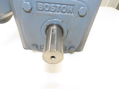 Boston Gear F72410B7H Worm Gearbox 10:1 Reducer 3Hp 175rpm 143/145TC Dual Shaft