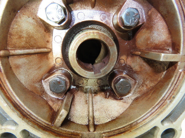 Boston Gear F72410B7H Worm Gearbox 10:1 Reducer 3Hp 175rpm 143/145TC Dual Shaft