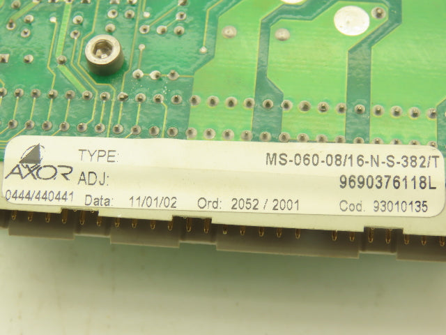 Axor MS-060-08/16-N-S-382/T Minispeed 60 DC Servo Motor Drive Controller