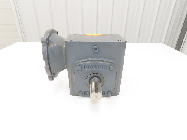 Boston Gear F72410SB7H Worm Gearbox 10:1 Reducer 3Hp 175rpm 143TC Dual Shaft