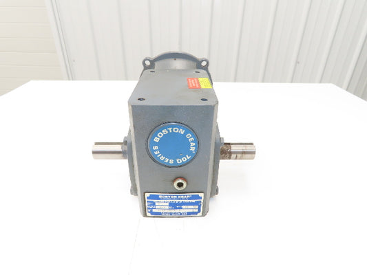 Boston Gear F72410SB7H Worm Gearbox 10:1 Reducer 3Hp 175rpm 143TC Dual Shaft