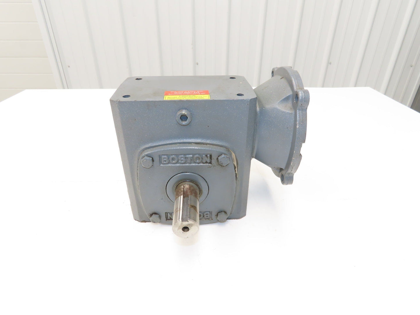 Boston Gear F72410SB7H Worm Gearbox 10:1 Reducer 3Hp 175rpm 143TC Dual Shaft
