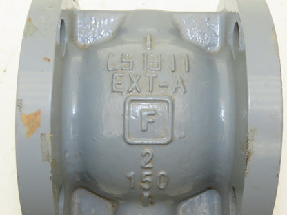 LS 1317 EXT-A Flanged Steel Pipe Adapter 2" Pipe x 2-1/2" Threaded 4-Bolt #150