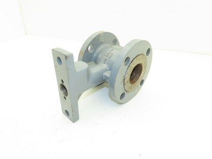 LS 1317 EXT-A Flanged Steel Pipe Adapter 2" Pipe x 2-1/2" Threaded 4-Bolt #150