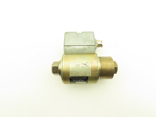 Bielomatik KB-15 NC High Pressure Valve 0-250 Bar 24VDC
