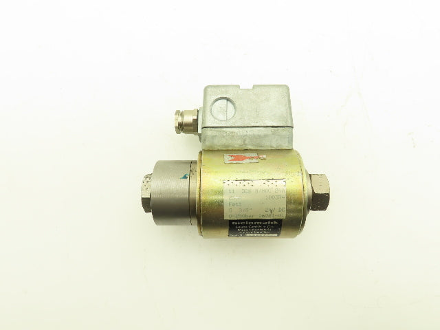 Bielomatik KB-15 NC High Pressure Valve 0-250 Bar 24VDC
