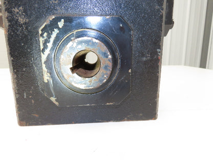 Grove Gear HMQ226-1 Worm Gearbox 20:1 Reducer 2.37Hp 87.5rpm 140TC Dual Shaft