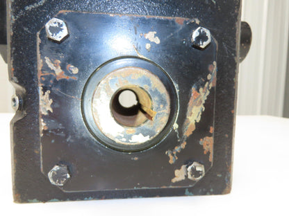 Grove Gear HMQ226-1 Worm Gearbox 20:1 Reducer 2.37Hp 87.5rpm 140TC Dual Shaft