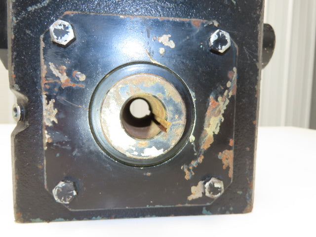 Grove Gear HMQ226-1 Worm Gearbox 20:1 Reducer 2.37Hp 87.5rpm 140TC Dual Shaft