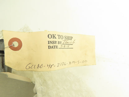 Gonzalez GCL80-4P-2136-XM-S-00 Pneumatic Air Cylinder 2" Weld Stroke 4" Backup