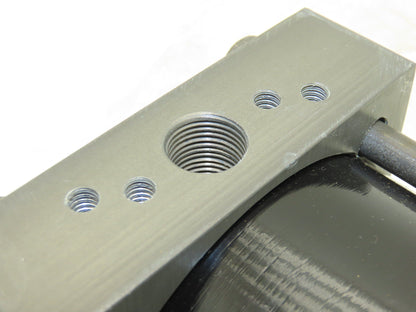 Gonzalez GCL80-4P-2136-XM-S-00 Pneumatic Air Cylinder 2" Weld Stroke 4" Backup