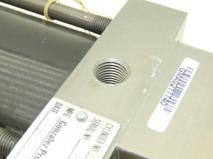 Gonzalez GCL80-4P-2136-XM-S-00 Pneumatic Air Cylinder 2" Weld Stroke 4" Backup
