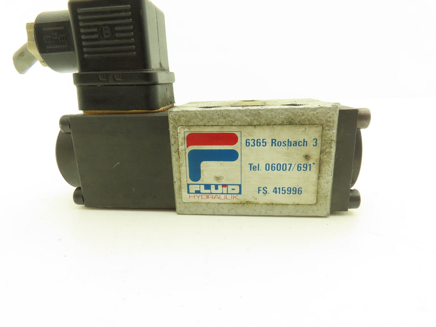 Wandfluh-Hydraulik BE4Z 40B Z2 Hydraulic Valve 160 Bar