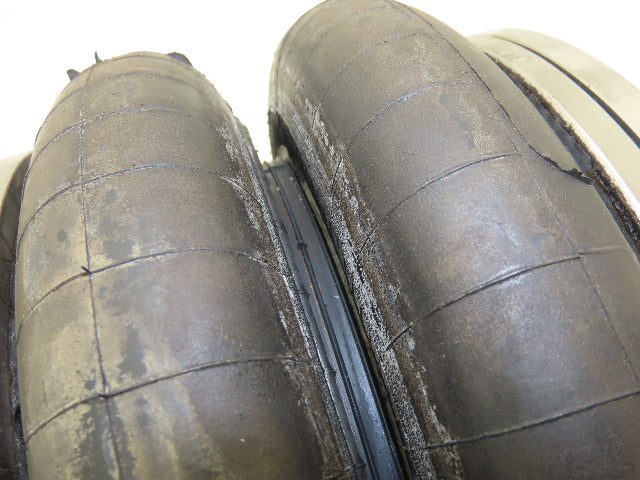 Firestone 22C Airide Airbag Double Convoluted Air Spring 12"OD 10.5" Plate