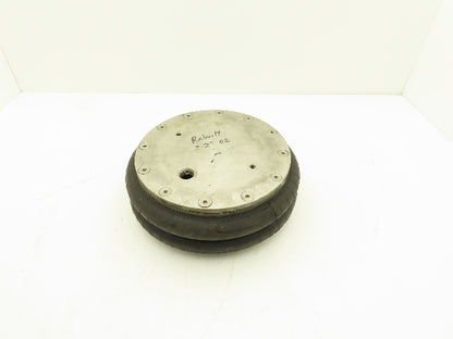 Firestone 22C Airide Airbag Double Convoluted Air Spring 12"OD 10.5" Plate