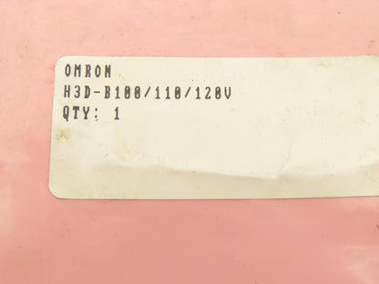 Omron H3D-B100 Timer 100/110/120VAC