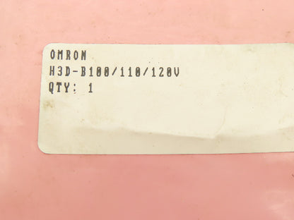 Omron H3D-B100 Timer 100/110/120VAC