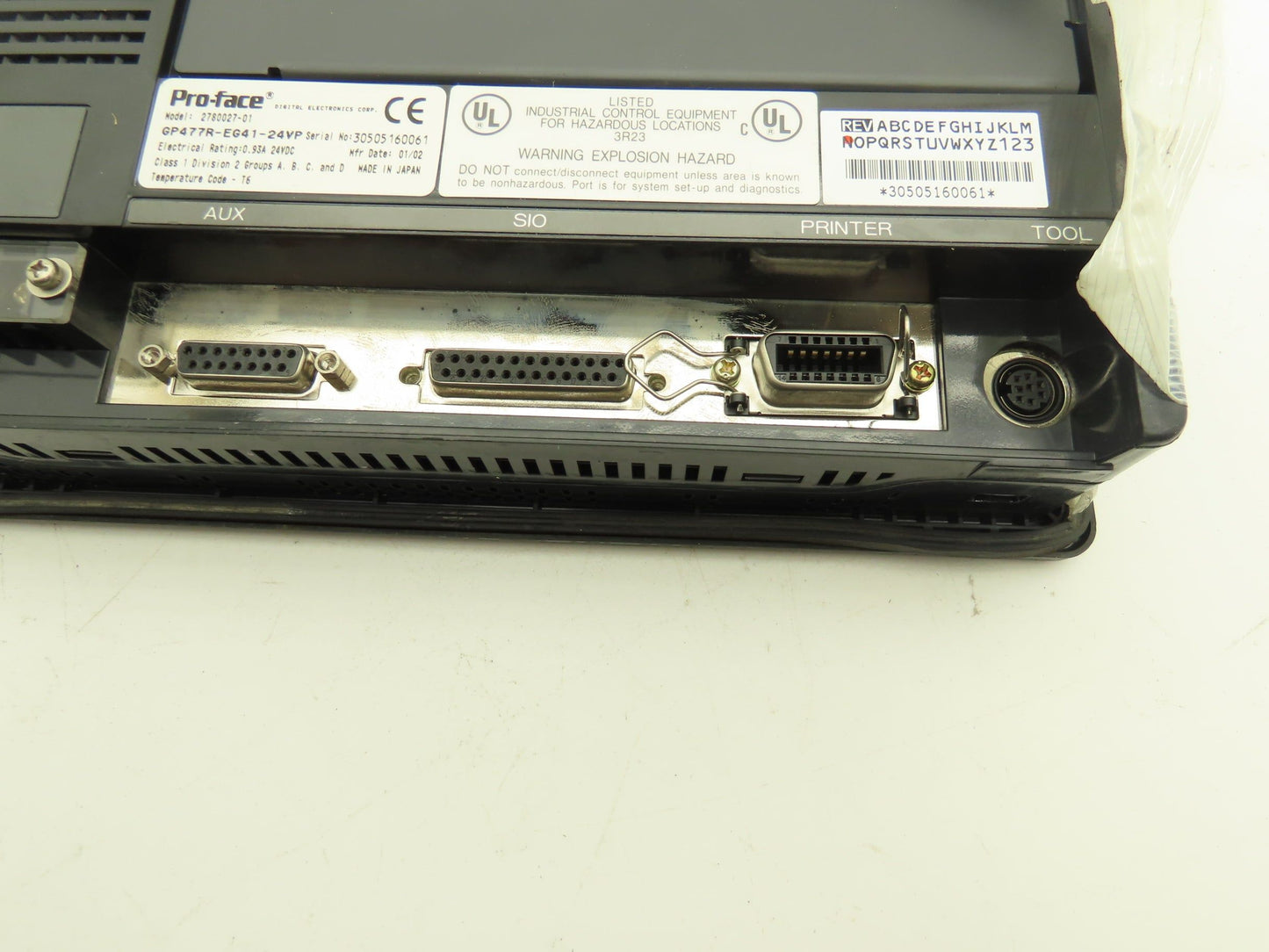 Pro-Face GP477R-EG41-24VP Digital HMI Operator Display Panel 24V