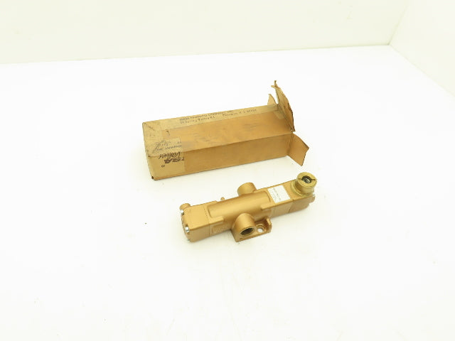 Versa VAP-2501-S00800 Pneumatic Air Hand Lever Valve 200psi 1/2" Ports