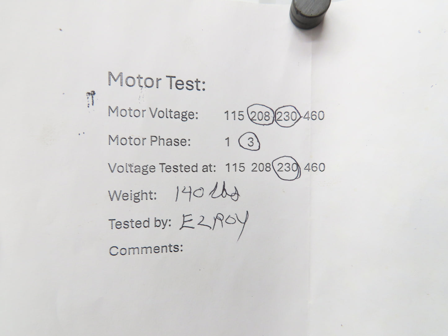 Boston Gear TWF OR MW Gearmotor 900:1 Reducer 1.9 RPM Output 1/4Hp 230V 3PH 56C