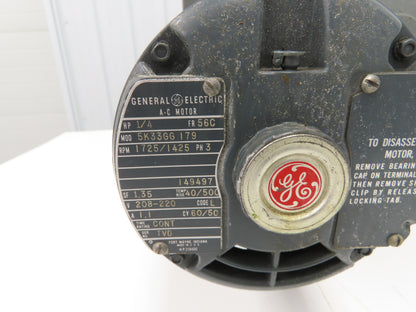 Boston Gear TWF OR MW Gearmotor 900:1 Reducer 1.9 RPM Output 1/4Hp 230V 3PH 56C