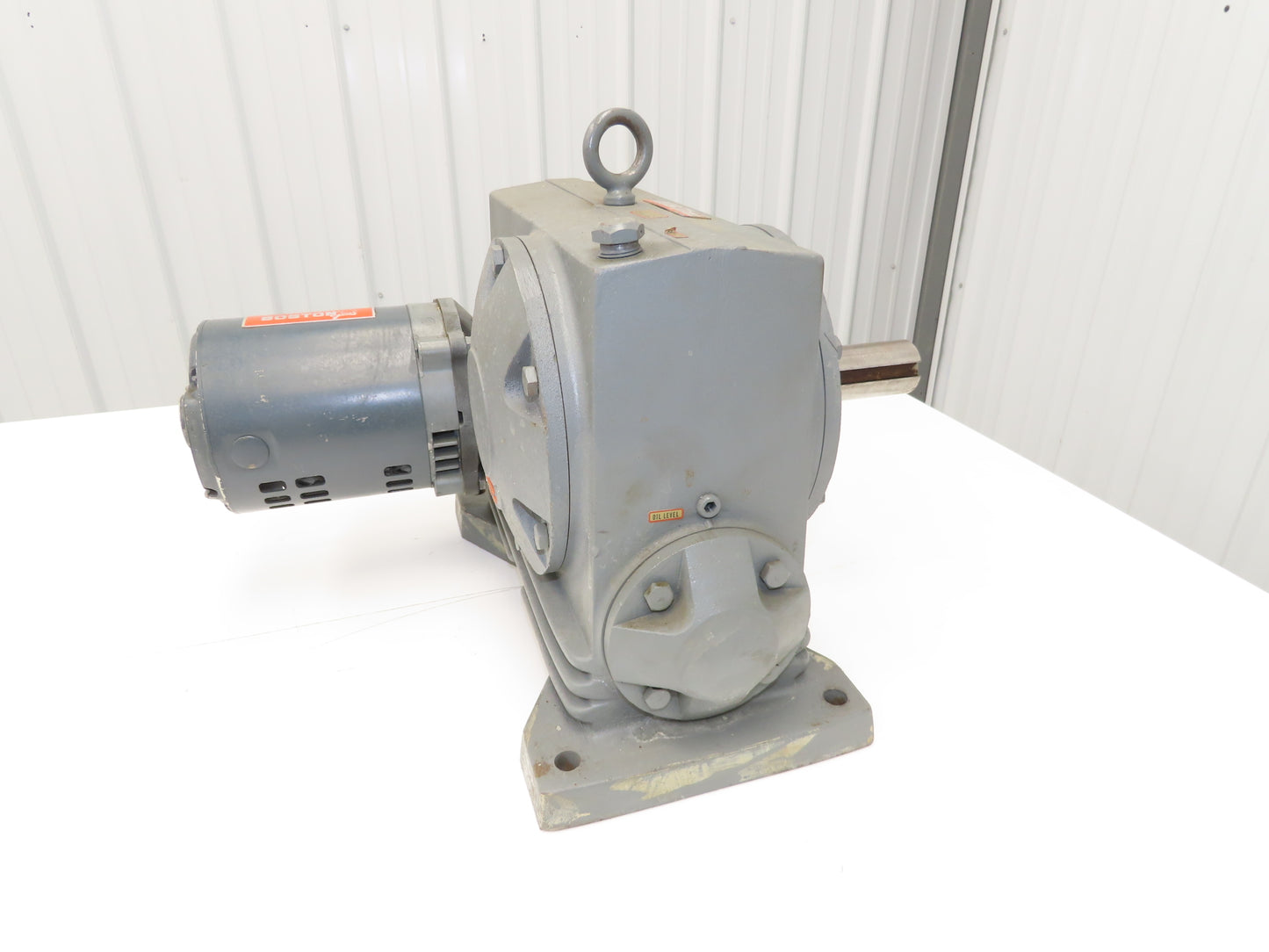 Boston Gear TWF OR MW Gearmotor 900:1 Reducer 1.9 RPM Output 1/4Hp 230V 3PH 56C
