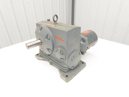Boston Gear TWF OR MW Gearmotor 900:1 Reducer 1.9 RPM Output 1/4Hp 230V 3PH 56C
