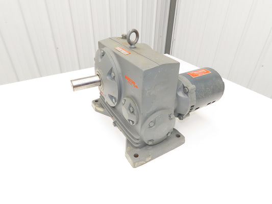 Boston Gear TWF OR MW Gearmotor 900:1 Reducer 1.9 RPM Output 1/4Hp 230V 3PH 56C