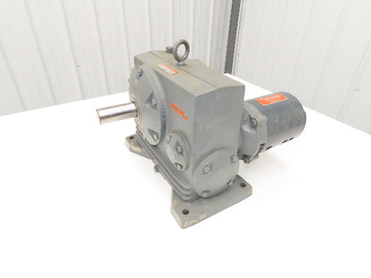 Boston Gear TWF OR MW Gearmotor 900:1 Reducer 1.9 RPM Output 1/4Hp 230V 3PH 56C