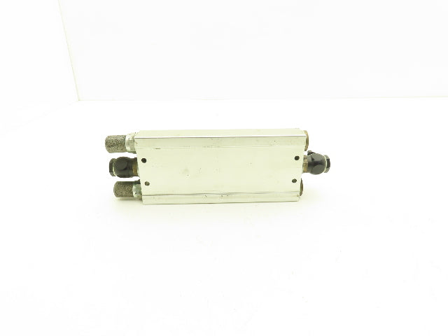Concordia Fluidtecknik Pneumatic 5 Station Aluminum Manifold Block 3/8" NPT