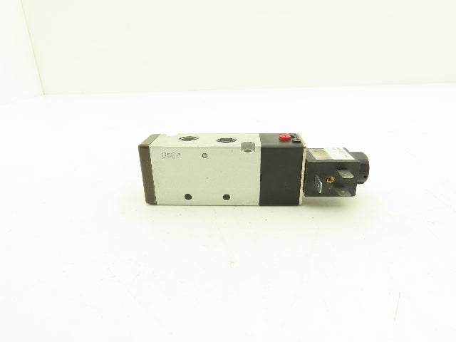 Wirth+Schwaar 552 SV 8102 Solenoid Valve 24VDC 5 Way 2 Pos 1/4"NPT