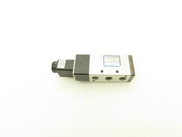 Wirth+Schwaar 552 SV 8102 Solenoid Valve 24VDC 5 Way 2 Pos 1/4"NPT