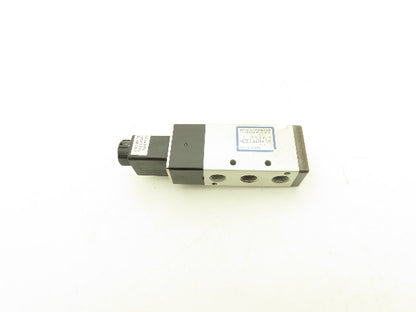 Wirth+Schwaar 552 SV 8102 Solenoid Valve 24VDC 5 Way 2 Pos 1/4"NPT