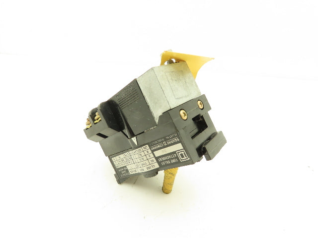 Square D 8501 KU Time Delay Attachment On-Delay 1NO 1NC