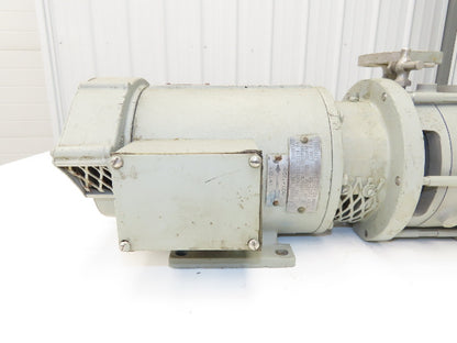Worthington Aluminum Centrifugal Coolant Pump 3/4" Flanged 10gpm 2Hp 460V