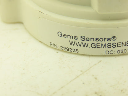 Gems Sensors 229235 229235 Rotor Flow Sensor