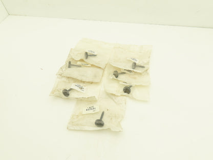 TE-CO 3LCG3 Clamping Screw Dog-Point Knurled Head 1/4"-20 x 1.25" L Lot of 7