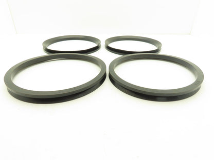 Dichtomatik VA-275 10.925 Nominal Shaft Diameter NBR Buna V-Ring Lot of 4