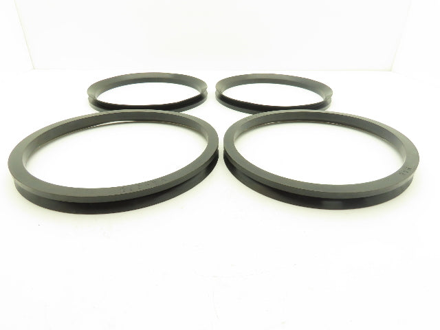 Dichtomatik VA-275 10.925 Nominal Shaft Diameter NBR Buna V-Ring Lot of 4