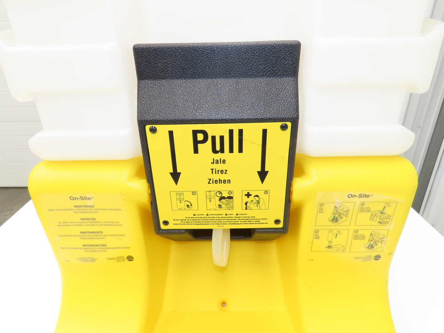 Bradley Portable On-Site Eyewash Station Gravity Fed 7 Gal 15 Min