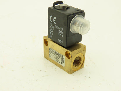ASCO Numatics 833-622765 Pneumatic Solenoid Valve 24VDC 4W 174 psi