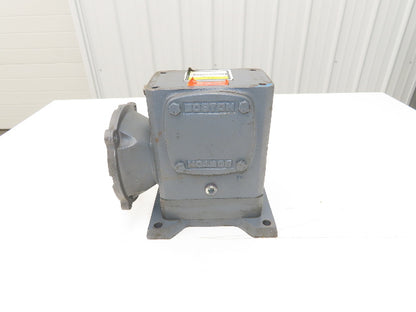 Boston Gear F721BRB-25S-B5-J3 Worm Gearbox 25:1 Reducer 1Hp 70rpm 56C LH
