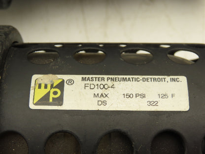 Master Pneumatic R100-4 FD100-4 Regulator Filter Assembly 125 psi 1/2" Lot of 3