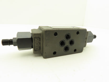 Nachi OCY-G01-W-Y-20 Modular Hydraulic Flow Control Valve Lot of 2