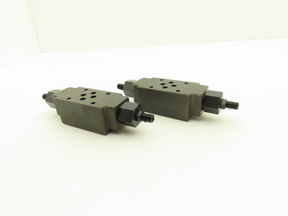 Nachi OCY-G01-W-Y-20 Modular Hydraulic Flow Control Valve Lot of 2