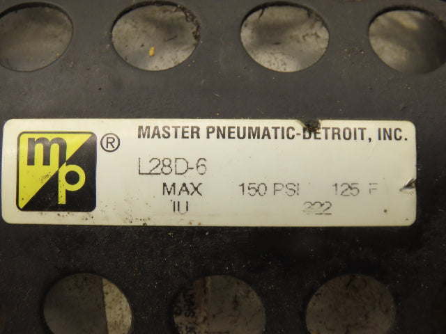 Master Pneumatic FD100-4 | L28D-4 Regulator Filter Lubricator Assembly Lot of 2